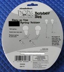 Dora The EXPLORER Fishing Bobber Set Of Three Ages Four + (4+) Nickelodeon Star
