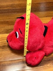 24 in. Clifford the Big Red Dog Barking Jumbo Plush Stuffed Animal Large Vintage