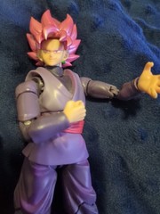 NEW TAMASHII NATIONS S.H. Figuarts Goku Black SS Rose 140mm Action Figure
