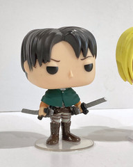 Funko Pop! Attack on Titan Levi Ackerman #235 and Annie Leonhart #236 Vaulted!
