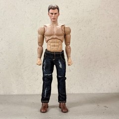 MO-SMJ-H: 1/12 Ripped Vintage Jeans for 6″ slim action figure body