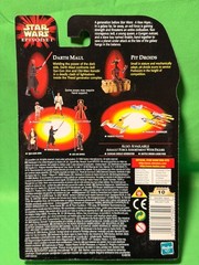 Star Wars Episode 1 Darth Maul with Bonus Pit Droid Tan Exclusive RARE