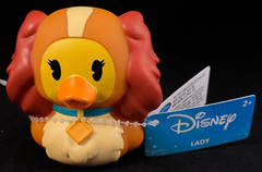 Disney – Lady – Lady & the Tramp – Rubber Duck – Approx 2.5″ High – Duckalooz