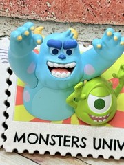 2 MINISO Disney 100 Years of Wonder Retro Stamp Series Monsters Uni & Toy Story