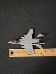 Disney Pixar Planes Bravo Diecast Jet VF-17 Mattel Number 210 Gray/Red