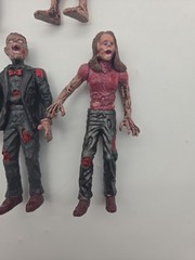 BOHS Zombie Action Figures Scary Toys Lot Of 5 Removable Limbs Body Parts Horror