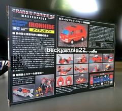 Transformer Masterpiece MP-27 IRONHIDE Nissan Cherry Vanette SEALED NEW!