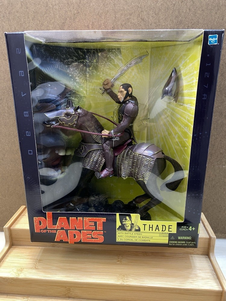 Hasbro Planet Of The Apes Thade With Battle Steed Action Figure 2001