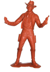 1964 Marx Plastic Figure John Wayne 6″ Cowboy Gunslinger (2 Guns) Wear to guns