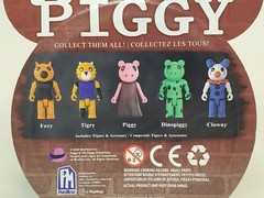Piggy Action Figure Series 1 Tigry 3.5 Inches Tall Plastic Figurine