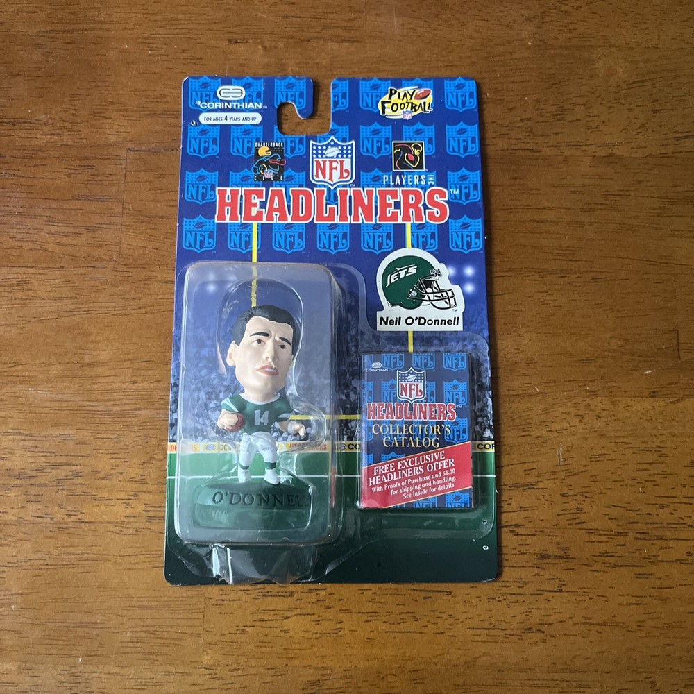 NFL Football Headliners Neil O’Donnell Corinthian New York Jets Mini Figure