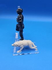 G.I. Joe Vintage 1985 Snake Eyes V2 Acrylic Base Set Deluxe 🔥No Toy Included🔥