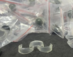 New Gi Joe Reproduction Visor And Helmet 2x Per Lot Fits OG Joes Dark Green