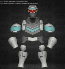 Vigilante Armor Kit Marvel 1/10 Mcfarlane Toys Unpainted Custom Action Figure