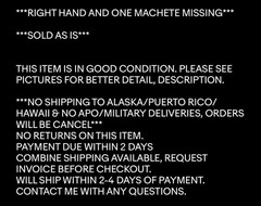 NECA Robert Rodriguez’s Machete 7 Inch ***READ***