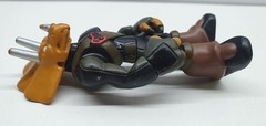 Teenage Mutant Ninja Turtles 2007 TMNT Triceraton Warrior Action Figure 8cm Used
