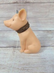 Vintage Babe And Friends Hard Vinyl Pig Head Moves 4.5″ 1998