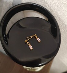 1/6 Scale 1 Pair Colourful Simulated Zirconia Earrings For 12″ Action Figures