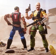 G.I. Joe Classified Series #193 David Red Dog Taputapu & Varujan Taurus Ayvazyan