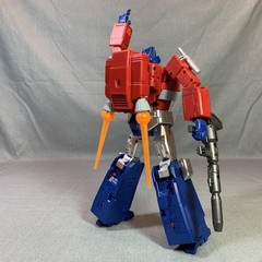 Masterpiece Transformers 4th Party KO Optimus Prime Version 3.0 Silver Legs