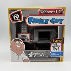 Tiny TV Classics Family Guy Edition Real Working Mini Television New NO BATTERY