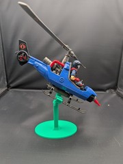 G.I. Joe Cobra 83 Fang Display Stand – Adjustable Flight Base – 3D Printed