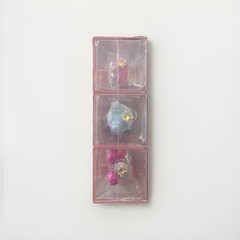 XOX Kweenie Quirky Kweens Series 3-Pack Premium 4″ Figurines & Display Cases