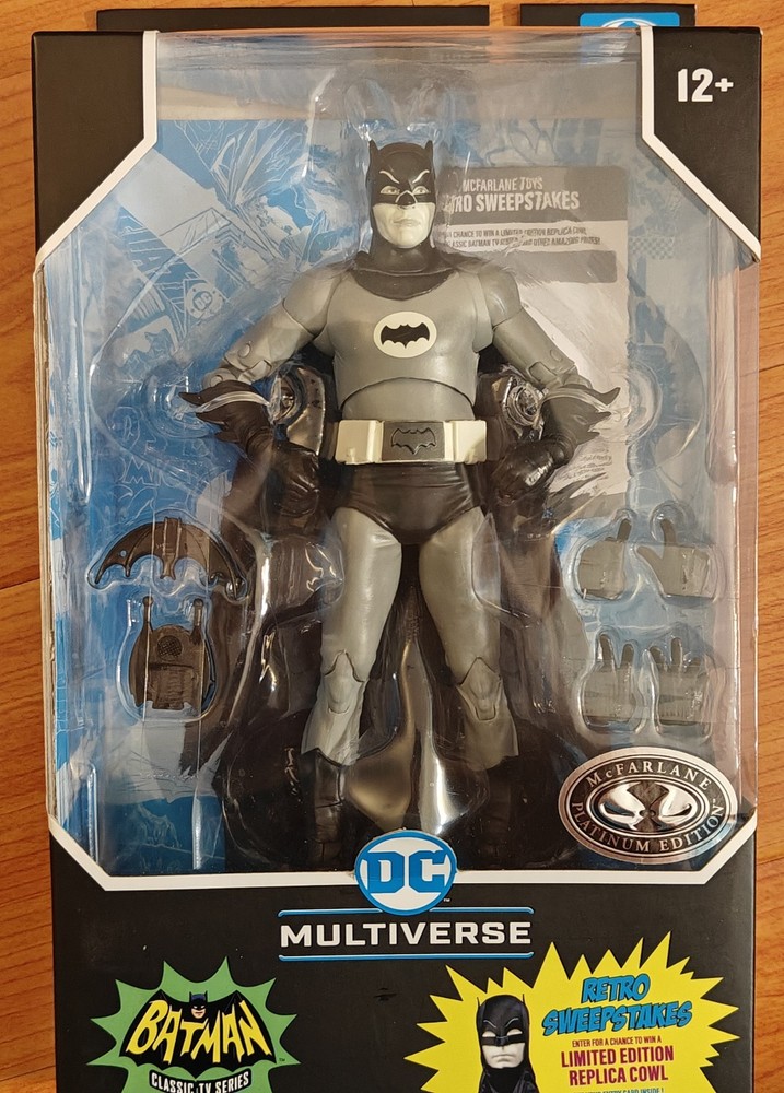 McFarlane DC Multiverse Batman Classic TV Series 66 Platinum Figure Adam West