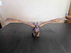 Electronic Talking Draco the Dragon Figure from Dragon Heart Movie – Very Rare