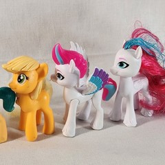 My Little Pony Figures Mixed Lot of 8 ABS Plastic Toy Ponies 3 Inch Fast Ship