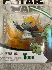 Star Wars Clone Wars Yoda Action Figure For Ages 4+ Cartoon Network Hasbro