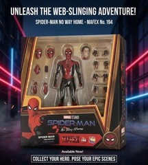 No.194 Friendly Neighborhood SpiderMan No Way Home Figure 15cm FAST SHIP