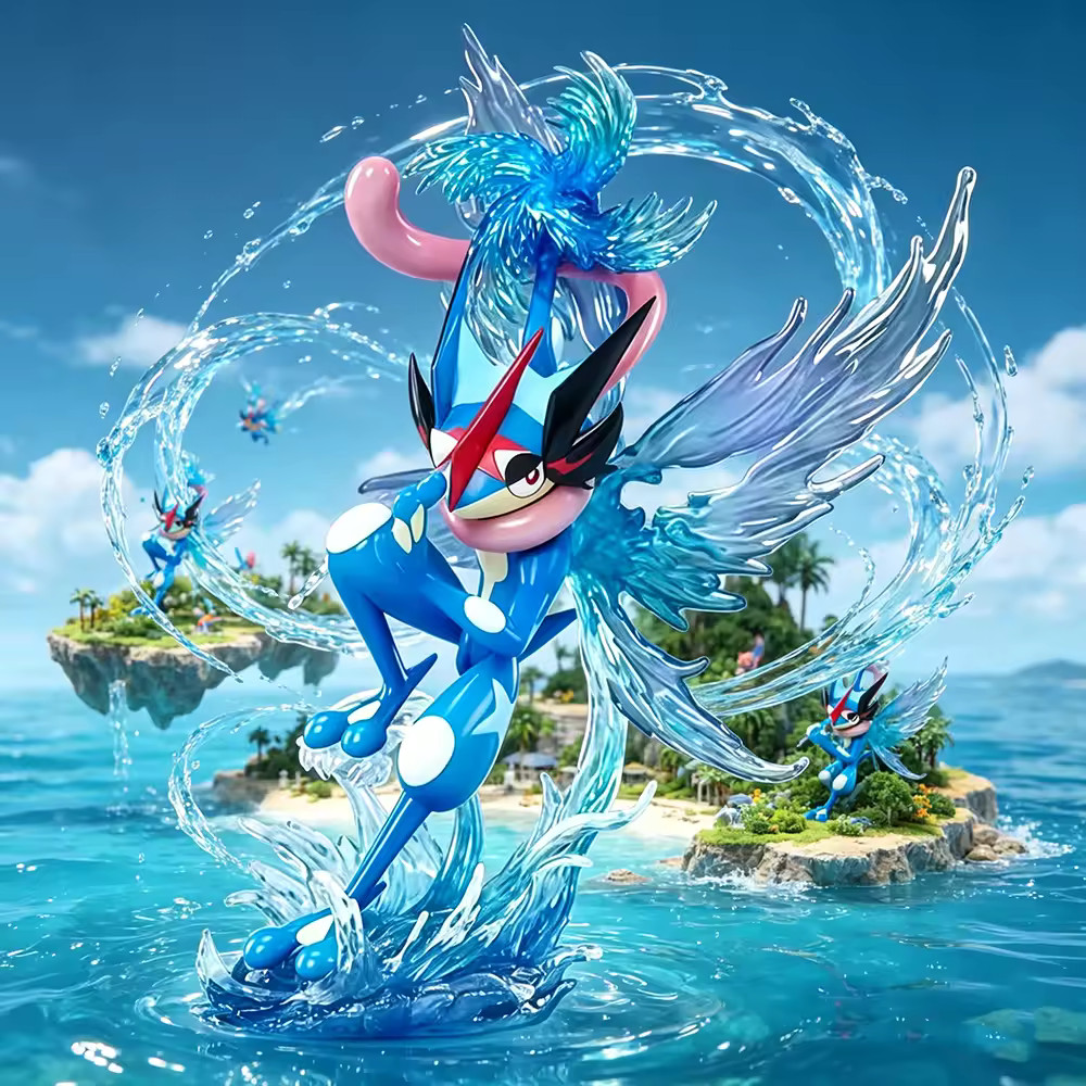 Greninja figure Pokémon 11cm PVC anime action statue collectible