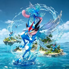 Greninja figure Pokémon 11cm PVC anime action statue collectible