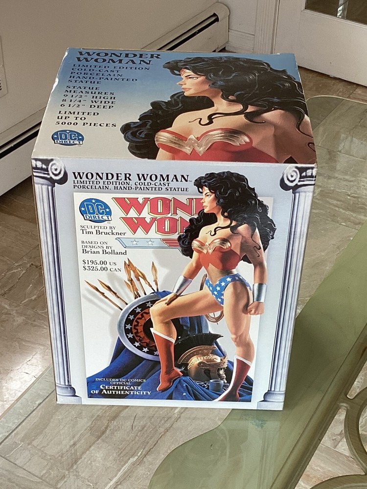 WONDER WOMAN Statue (Tim Bruckner Sculpt) DC (Brian Bolland cover) #2553/5000