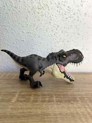 Chibi T-rex, 3d printed figure painted, Jurassic world Rebirth