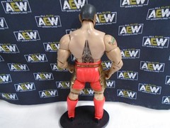 AEW Miro Unrivaled series 10 Figure 100% Complete + Stand Rusev WWE TNT Title