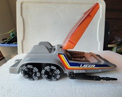Vintage 1980s Laser Force Vehicle Lot Space Plane & Assault Vehicle Land Cruiser