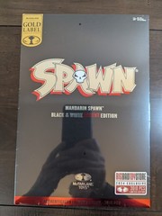 McFarlane Gold Label Mandarin Spawn Black and White Accent Edition BBTS Limited