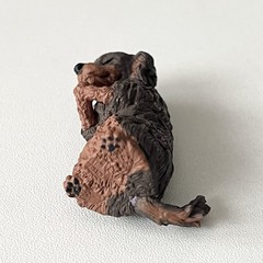 Gassho Praying Dog Dachshund Mini Figure Gashapon Capsule Toy Gachapon Gacha