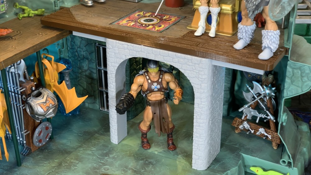 Custom Arch and Upper Floor for Classics Castle Grayskull