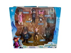 Disney Zootopia 2 Exclusive Action Figure Adventure 7-Pack *Read Descr