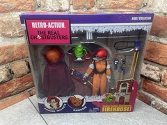 The Real Ghostbusters Samhain Janine Slimer Figure Retro Action Mego Mattel New