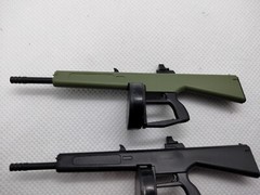 AA12 Automatic Shotgun 1:12 Scale Gun Weapon Action Figure Accessory Force
