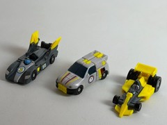 Transformers Armada Race Mini-Con Team Complete 2002 Skyboom Mirage Downshift