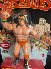 2026 WWE LJN Superstars ULTIMATE WARRIOR Chase BLACK CARD Mattel SHIPS FAST WWF