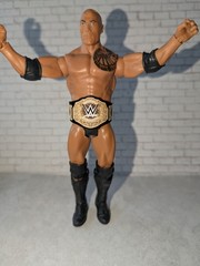 Custom WWE World Heavyweight Reigns sideplates Belt for 6″ (figures not included