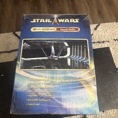 Case Fresh Star Wars 2002 Saga Series Imperial Shuttle Vehicle FAO Schwarz NIB