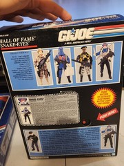 Vintage 1991 GI Joe Hall of Fame Snake Eyes Collector’s Edition Hasbro Boxed