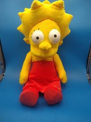 Huge Giant Size Lisa Simpson Plush Doll 20th Century Fox 36 Inch / 3 Feet